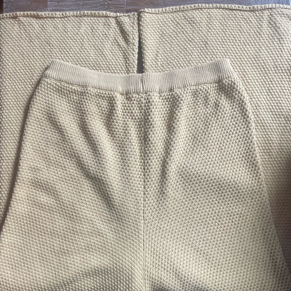 Free People Beach Hailee Waffle Stitch Wide Leg Pants🖤 - Picture 11 of 13